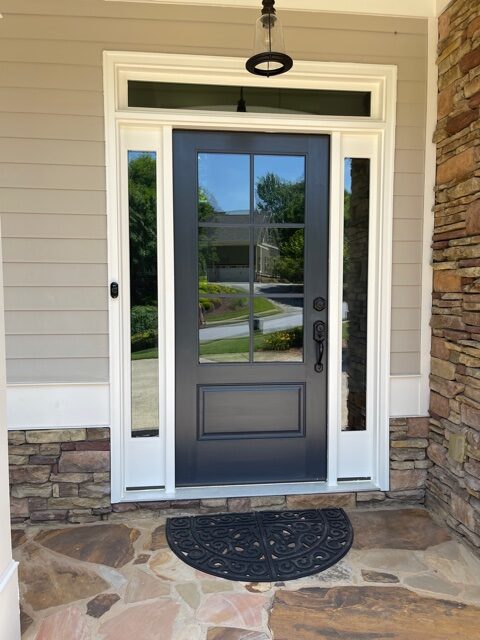 Fiberglass Doors vs. Wood Doors | Therma-Tru Smooth-Star Fiberglass ...